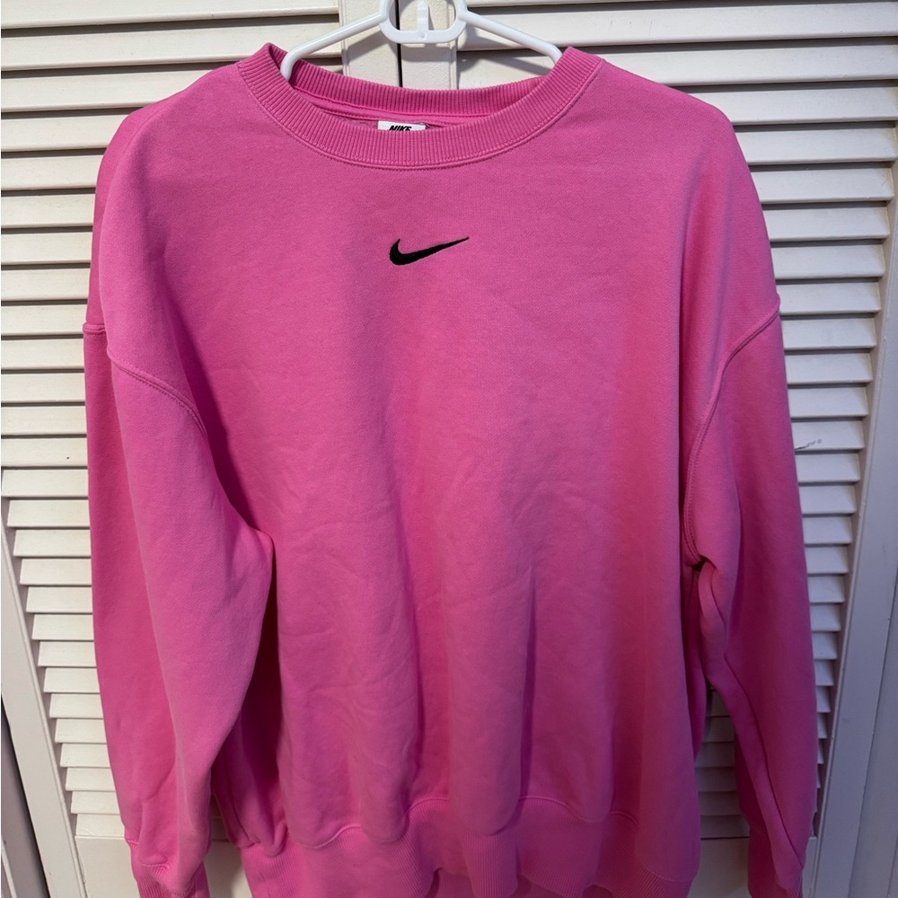 Large Nike Sportswear Phoenix Fleece Women's Oversized Crew-Neck Sweatshirt
